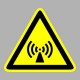 Figyelmeztető matricák, táblák, jelek, piktogramok - Piktogramok - Nem ionizáló sugárzás