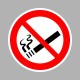 Figyelmeztető és tiltó matricák, táblák, - Dohányzást tiltótáblák - Dohányozni tilos!