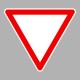 KRESZ tábla, Közúti jelzőtábla - "B" Áthaladási elsőbbséget szabályozó jelzőtáblák - Elsőbbségadás kötelező