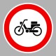 KRESZ tábla, Közúti jelzőtábla - "C" Tilalmi jelzőtáblák - Segédmotoros kerékpárral behajtani tilos