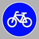KRESZ tábla, Közúti jelzőtábla - "D" Utasítást adó jelzőtáblák - Kerékpárút